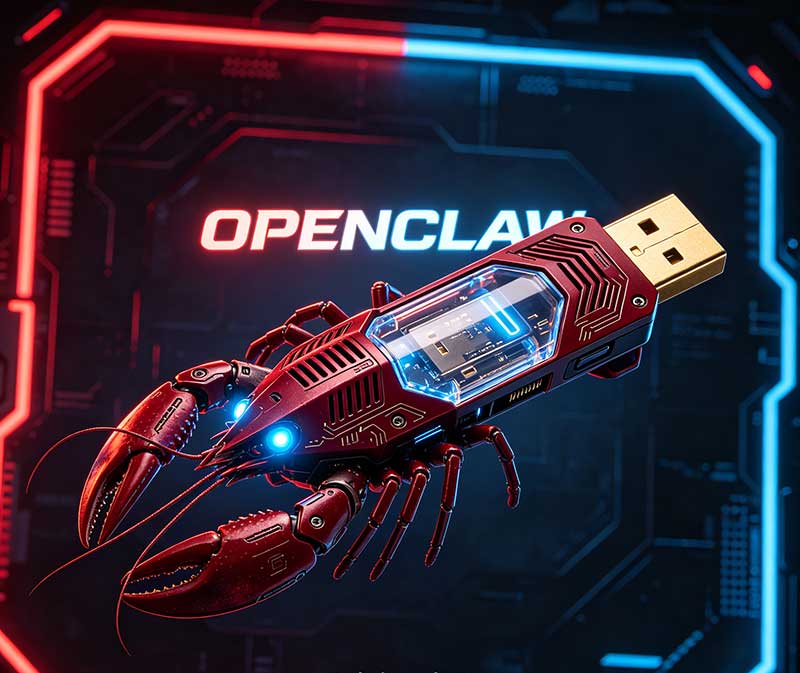 什么是OPENCLAW小龙虾U盘版?